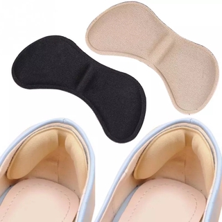 1 par de almohadillas adhesivas de esponja para talón, alivio del dolor, tacones altos, adhesivo para zapatos, cuidado de los pies, agarre de plantilla, almohadilla de inserción