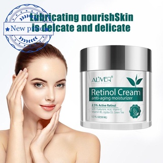 Crema facial colágeno ácido hialurónico crema para el cuidado de la cara crema hidratante de noche Anti W4W6