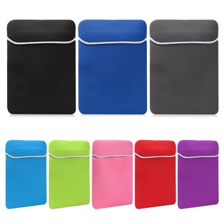 VIOLET Moda Laptop Bag Doble cremallera Cuaderno Bolsa Funda Case Cover Universal Tela de algodon Suave Impermeable Colorido Liner Maletín/Multicolor (9)