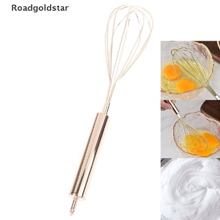 roadgoldstar batidor de huevos de acero inoxidable batidor de mano batidor de huevos herramienta utensilio de cocina hornear pastel wdst