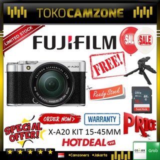 Fujifilm X-A20 XA20 KIT 15-45 mm paquete especial 4