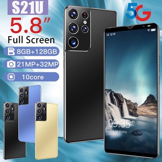 S21U Nuevo Teléfono Celular 5.8 Pulgadas Android 10.0 Versión Global Desbloqueado 8 Gb RAM + 128 ROM