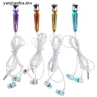 YANBA micrófono de mano portátil Mini micrófono estéreo de Audio para teléfono móvil. (1)