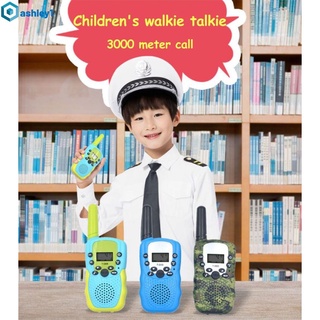 Mini Walkie Talkie UHF pantalla LCD Portátil T-388 1W regalo Para niños (1)