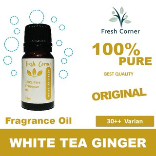 Aceite de fragancia de té blanco jengibre para difusor de aromaterapia (Arma terapia) 10ml
