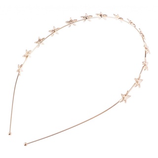 [shar1] mujeres niñas diadema estrella broche de pelo bucle pelo banda accesorios oro
