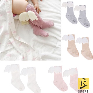 calcetines de bebé 3d alas antideslizantes calcetines altos suaves transpirables