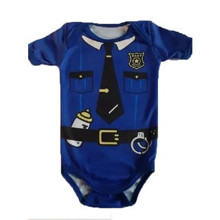 Pañalero para bebe Policia Disfraz