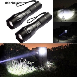 [Iffarbright] T6 Tactical Military LED Flashlight 980000LM Zoomable 5-Mode Without Battery .