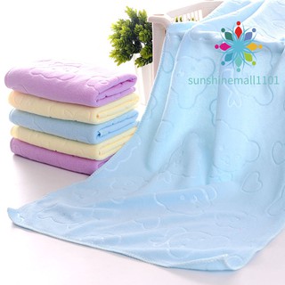 toallas de microfibra en relieve gruesas suaves absorbentes ultrafina toalla de fibra playa toalla de baño (1)