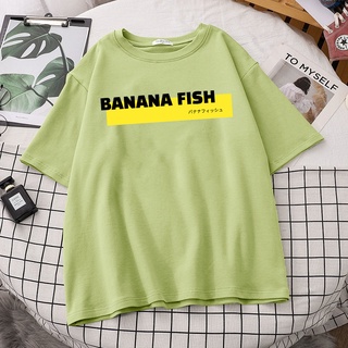 Banana Fish Camiseta Simple Unisex Ropa Top (9)