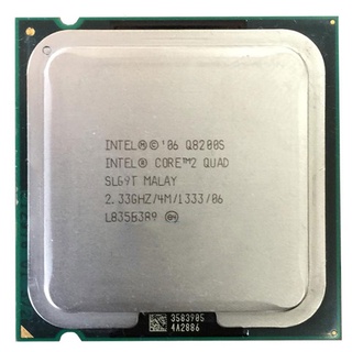 Procesador intel Core Q8200S 2.3ghz procesador de Cpu de cuatro núcleos 4 M 65 W 1333 Lga 775