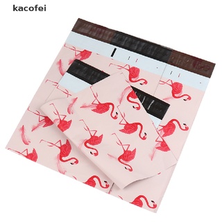 [kacofei] 10pcs 10.2x14.5" rosado flamingo impreso mensajería poly mailer embalaje sobres