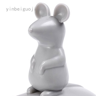 Yinbeiguoji - cuchara medidora de arroz con forma de ratón creativo
