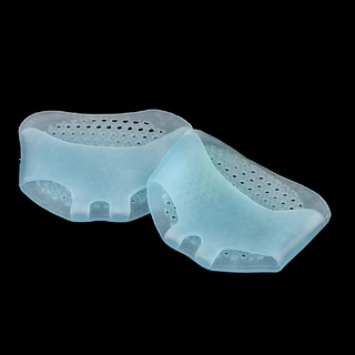 [HeavenConnotation] 1 par de almohadillas Bule Forefoot de silicona para aliviar el dolor del pie