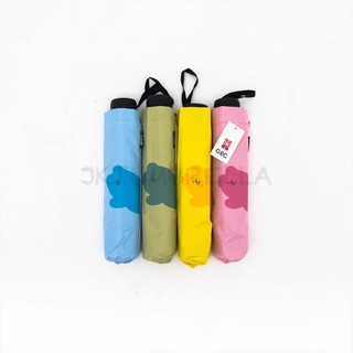 3 muñeca plegable paraguas sí/anti-UV capa negro/GRC - L03