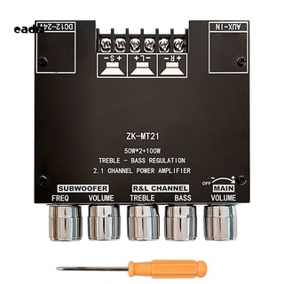 Cadi tamaño compacto amplificador de potencia 2.1 canal 5.0 Subwoofer amplificador junta buena calidad de sonido para cine en casa (6)
