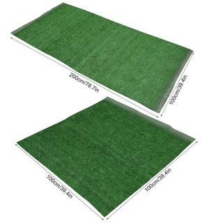 Blurver~alfombra Artificial de césped paisaje Micro 1/2M alfombra Artificial decoración de césped falso azulriver