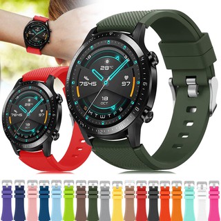 correa de silicona para huawei watch gt2 pro gt2 46 mm impermeable reemplazo 22 mm correa de pulsera para huawei watch gt 2e