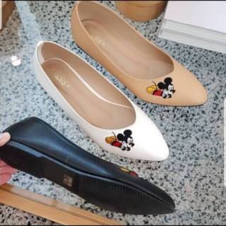 Mickey Mouse Platshoes burdel zapatillas zapatos deslizamiento en pisos mejor calidad última Realpict niñas