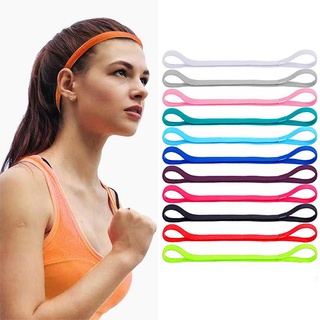 Stock Thick Non-Slip Elastic Sport Headbands Hair Headbands,Exercise Hair and Sweatbands for Women and Men