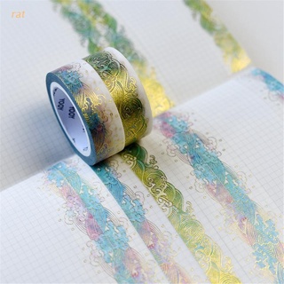 rata de alto grado bronceado patrón de onda washi cinta de scrapbooking decorativo cintas adhesivas papel papelería pegatina
