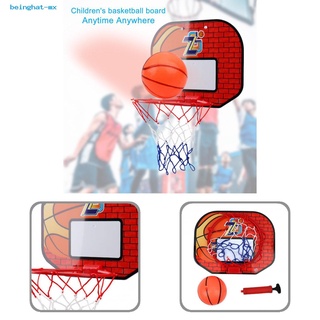 beinghat Removable Basketball Backboard Set Kids Basketball Goal Hoop Toy Set Skill Training for Children