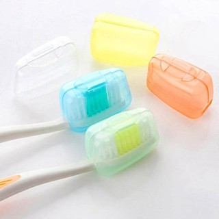 Juego de 5 fundas para cabeza de cepillo de dientes, a prueba de polvo, soporte protector para baño, necesidades diarias (1)