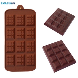 12 Incluso DIY chocolate chip Molde waffle Pudín Hornear Herramienta Decoración De Tartas shadow1