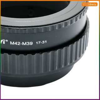 adaptador de montaje de lente de enfoque m42 a m39 de 17-31 mm, distancia de movimiento de 14 mm para enfoque de lente