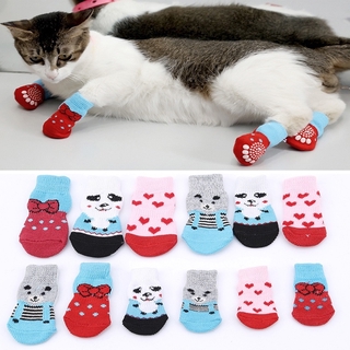 Calcetines para mascotas lindos y cálidos/gatos/perros/calcetines para mascotas/calcetines para perros (1)