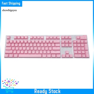 Sges ABS teclado teclado práctico mecánico teclado teclado retroiluminado para teclado Cherry