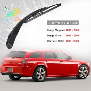 Limpiaparabrisas trasero y limpiaparabrisas brazo para Dodge Magnum 2005-2008, Dodge Nitro 2007-2009, chrisler 300C 2005 -2008 4AA