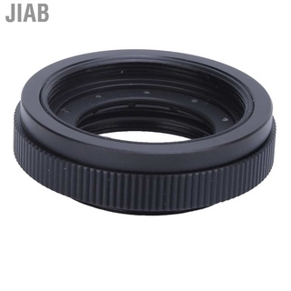 Jiab Aperture ajustable 1,5 mm-29 mm M42 a lente de cámara módulo anillo negro