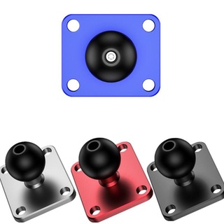 Wu Base de montaje cuadrada de aluminio con 1 pulgada (25 mm) Bubber ball compatible con monturas para cámara G orpo dslr para G armin