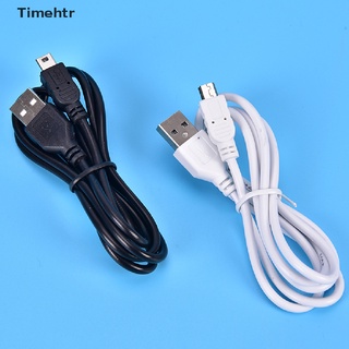 timehtr 1m largo mini cable usb sincronización y carga plomo tipo a a 5 pines b cargador de teléfono mx
