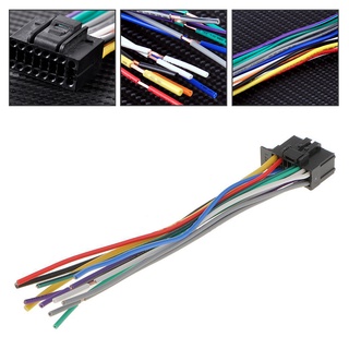 Cable de repuesto x 12cm de radio Estéreo Para automóvil toshiba 2350 16 pines-Conctor Plug de CD cable de Chicte tasteful (5)