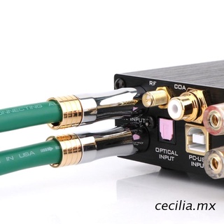 cecilia professional 2328 hifi 99.98% cable de audio, conexión rca a rca