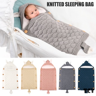 Swaddle Blanket Newborn Swaddle Baby Swaddle Blanket for Baby Boy Sleeping Bag Infant Stroller Knitted Warm