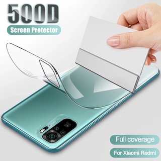Xiaomi Mi 9T 10T Poco M3 F3 X3 NFC F2 Pro Redmi Note 7 8 9 9S 10 10S 9A Clear Hydrogel Film Front Back Screen Protector