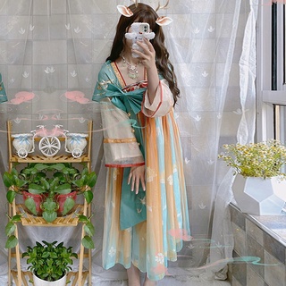 Disfraz tradicional Hanfu Super hada vestido de moda