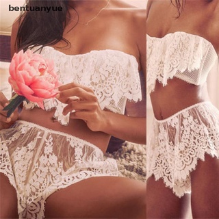 Bentuanyue Women Sexy Lingerie Erotic Underwear Babydoll Sleepwear Lace Bra Dress G-string MX