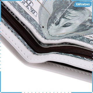 [XMFSWBWX] cartera de lona Bi-Fold Mighty banco de papel nota dinero bolsa de dólares