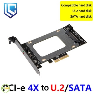 Transfer Card Extender Adapter Converter U.2 to PCI-E X4 Riser Card 3.0 SFF-8639 to SSD Extension Adapter SSD SATA Card Echo (1)