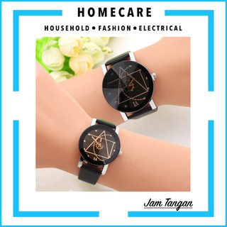 Hc J-153 pareja relojes/triangulo piel relojes/moda CASUAL importación relojes