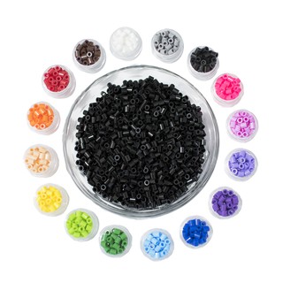 Color Negro Bolsa con 500 Beads MIDI Curioso Beads, colores Hama Beads, Perler Beads, Artkal