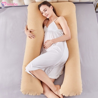 Ci almohada Para embarazo inflable en forma De U/soporte Para mujer embarazada De maternidad almohada Lado De cuerpo completo Ci