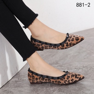 Valentino Leopard Flat. 881-2 zapatos
