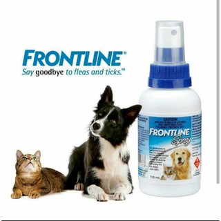 Frontline Spray Tick & pulgas perro y pintura Anti piojos Spray 100ml