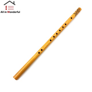 Ws 44CM tradicional flauta de bambú de 6 agujeros instrumento Musical de flauta Vertical